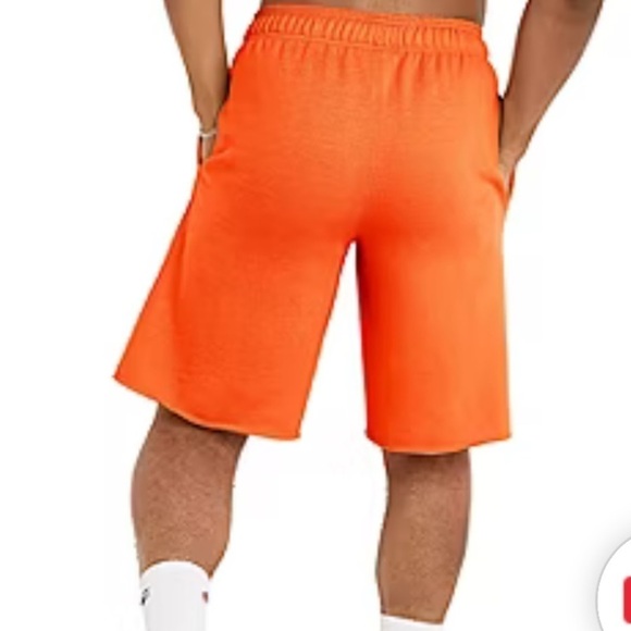 Champion Men's Fleece 10" Shorts - Laser Orange, men’short - Picture 10 of 10